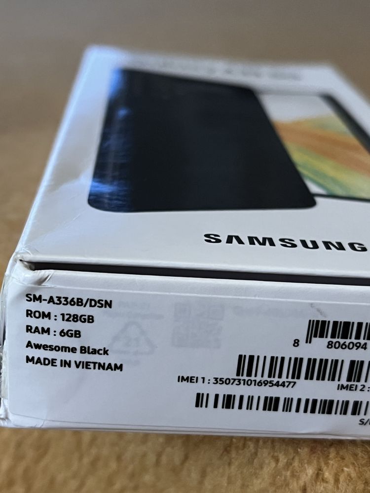 Samsung GALAXY A 33 5 G- 128 GB PRETO  NOVO