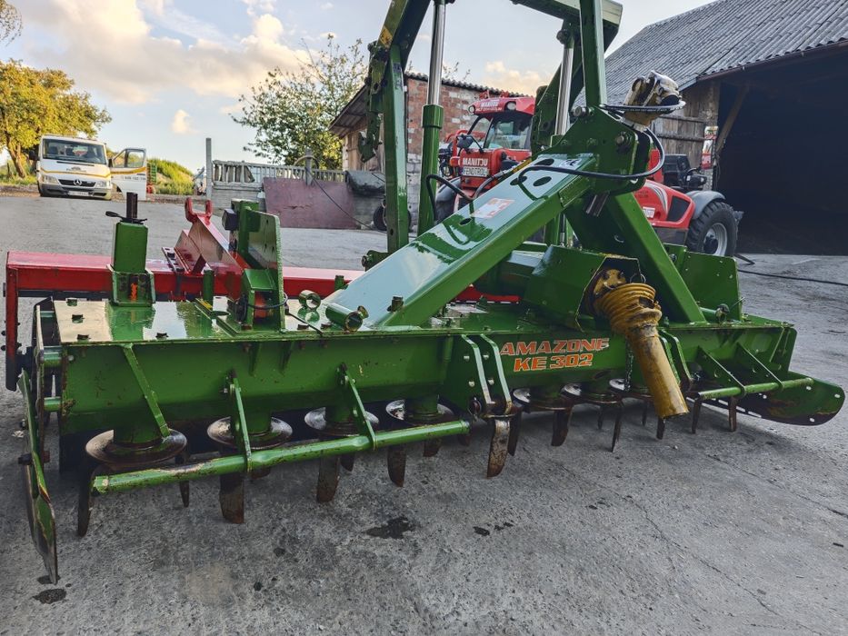 Amazone KE 303 302 brona wirowa 3m uprawowo siewny Kuhn maschio Kg 30