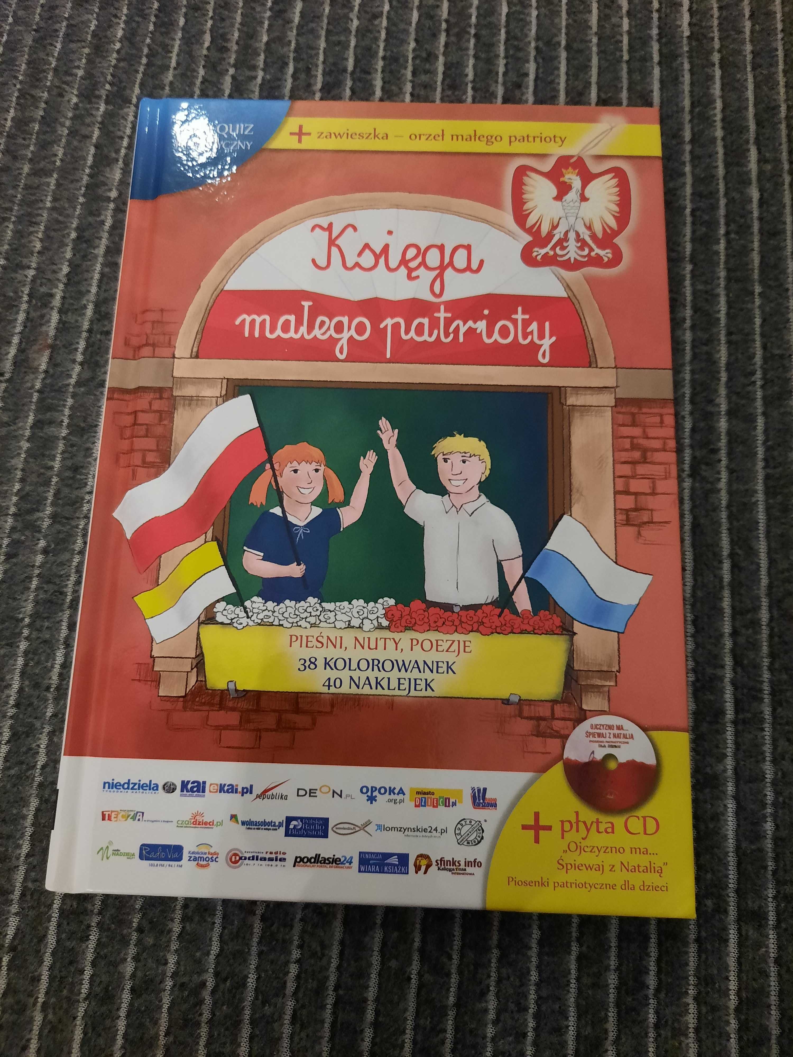 Księga małego Patrioty książka z płytą CD