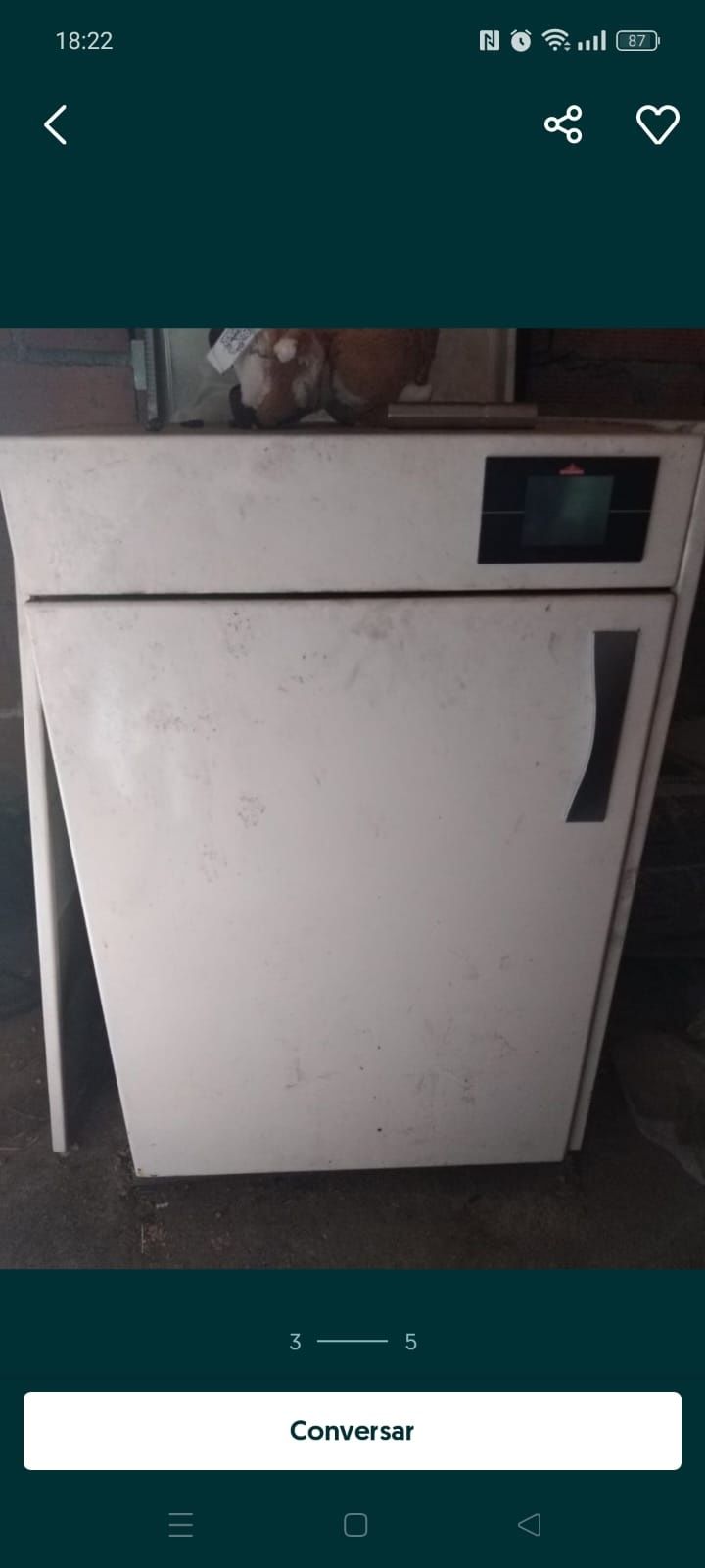 Vende se caldeira a pellets