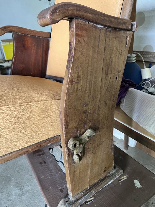 Cadeira de cinema antiga