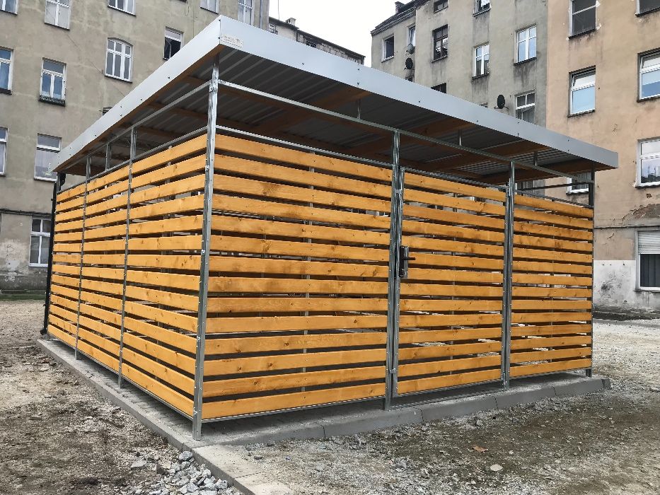 Wiata śmietnikowa 6x3 osłona altana śmietnikowa Montaż Gratis