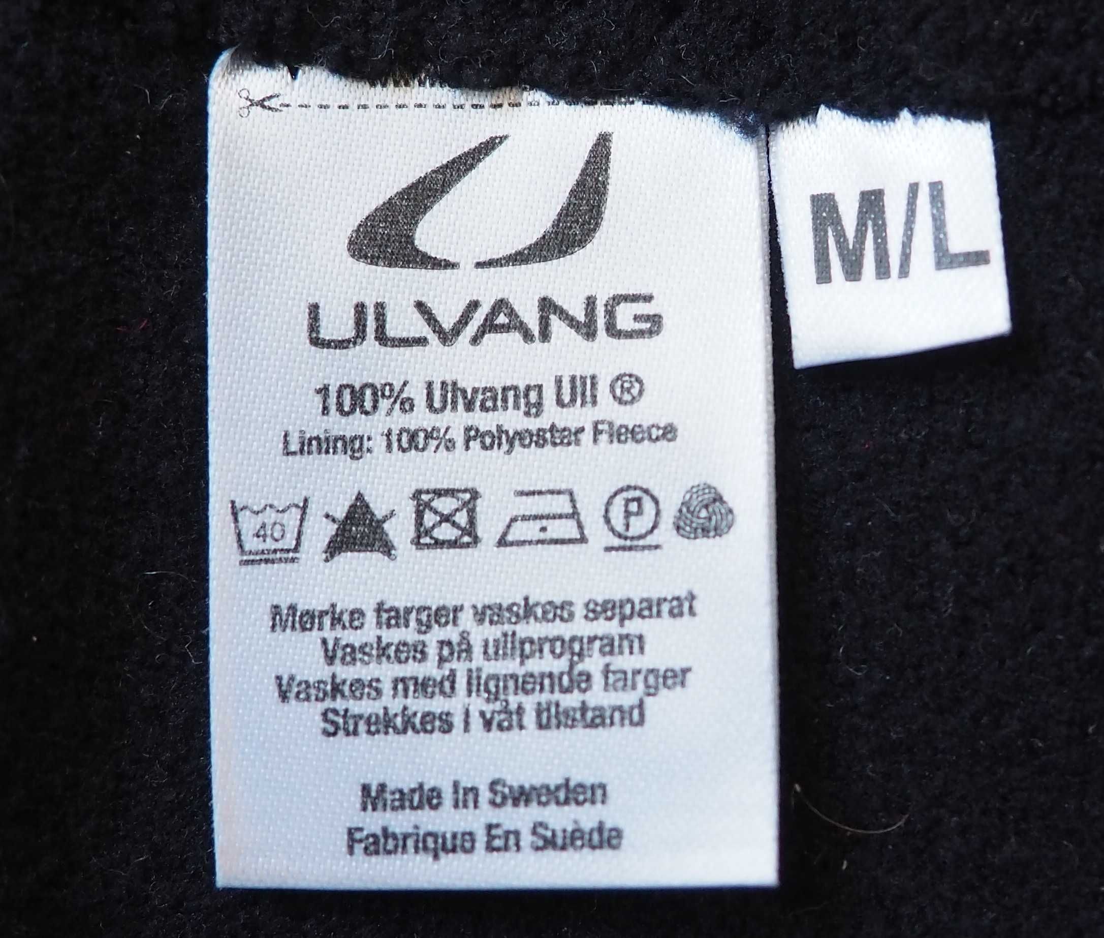 ULVANG_czapka męska ocieplana_100% Ulvang Wool_M/L