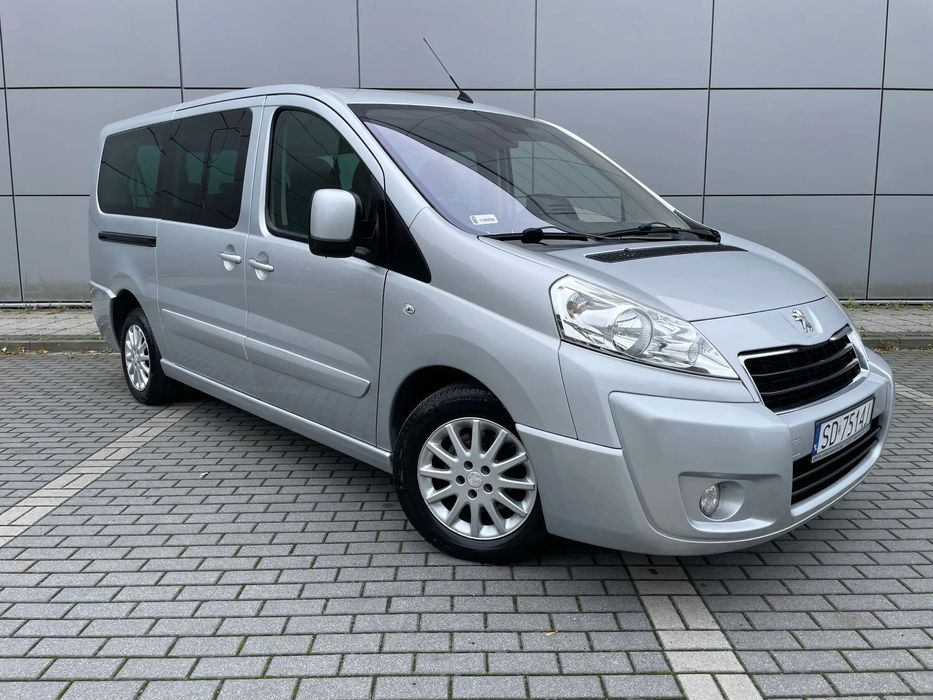 Peugeot Expert 2.0 Diesel Nawigacja 9-Osób Nawiewy 2xDrzwi Welur Zarejestrowany