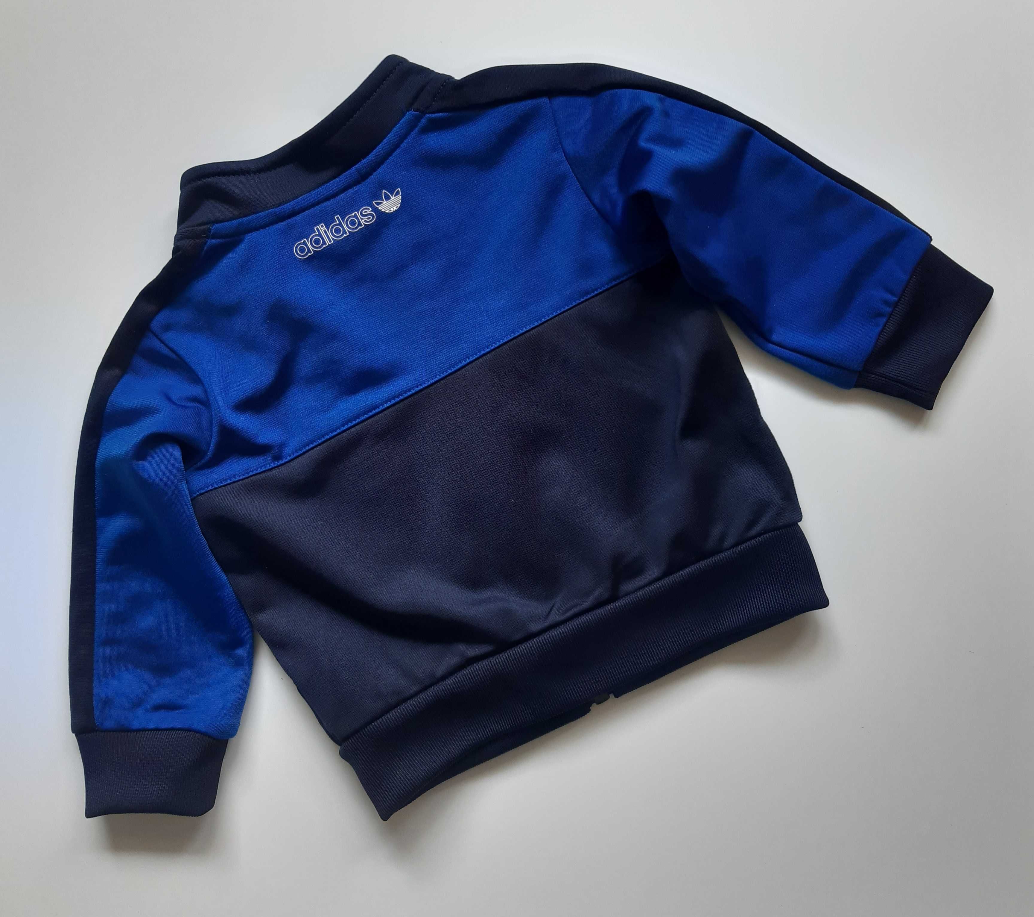 Спортивная кофта на новорожденного мальчика 3 - 6 месяца adidas