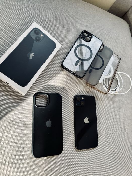 iPhone 13 czarny 88% stan idealny bez rys pudełko szybka wysyłka OLX