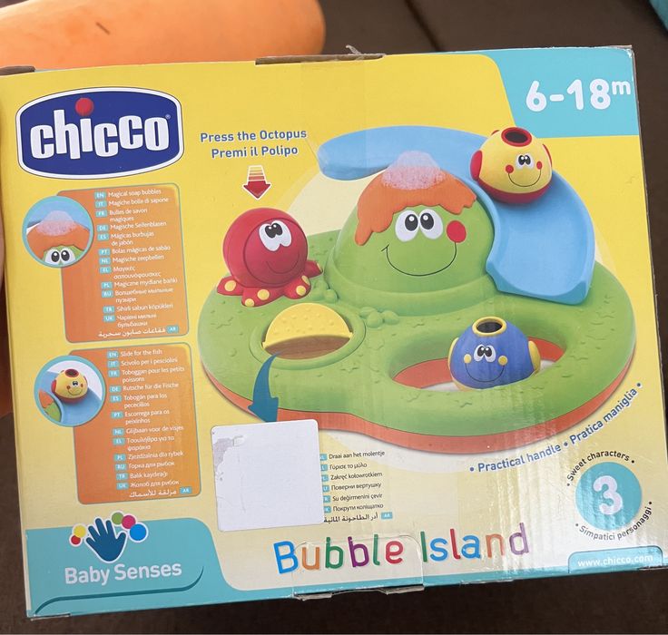 Іграшка «Острів мильних бульбашок з вулканом»