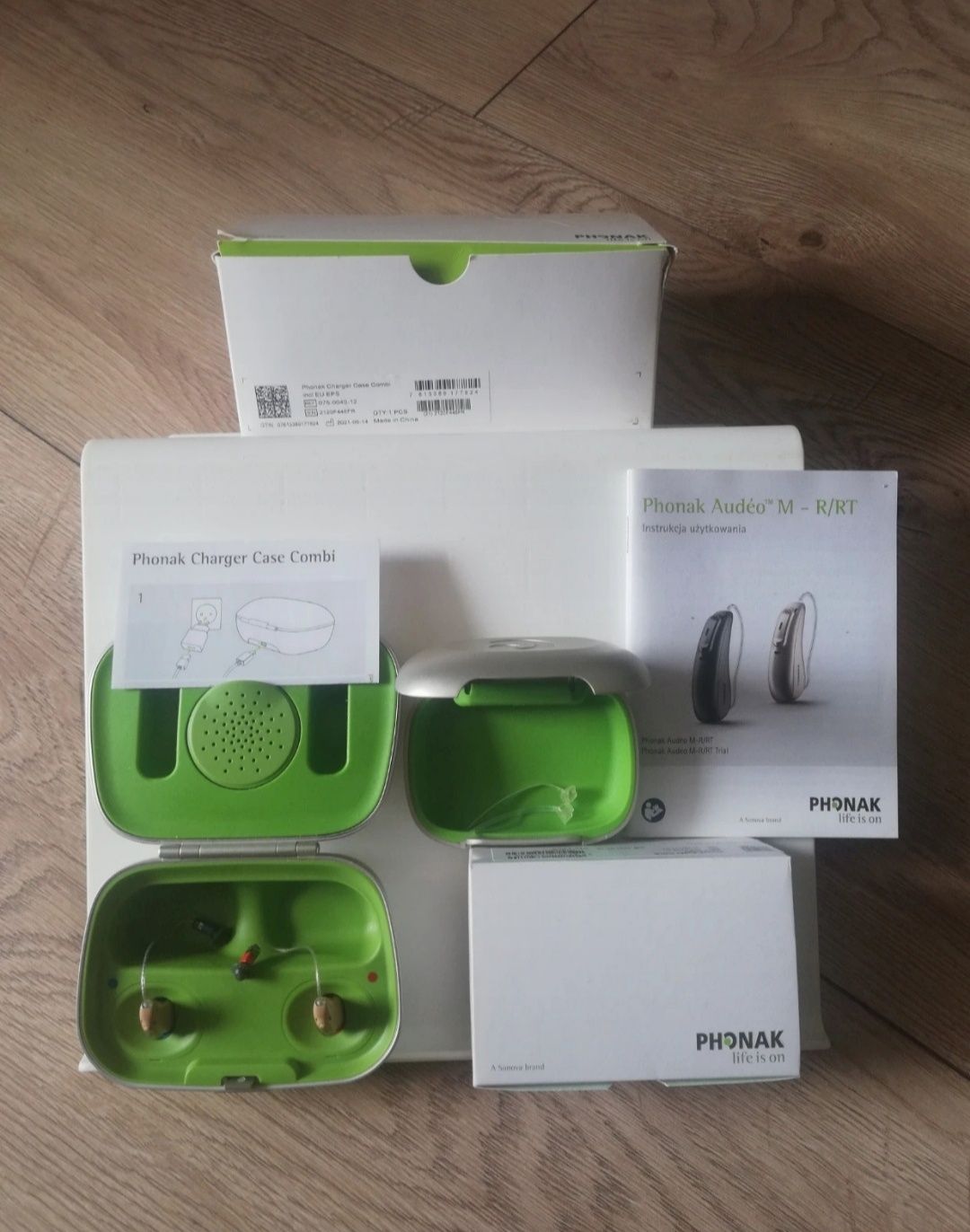 Aparat słuchowy Phonak Audeo Marvel M30 Bluetooth z ładowarką
