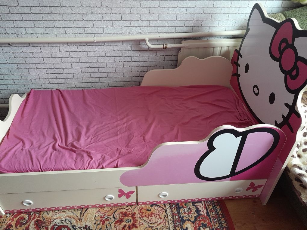 Ліжко дитяче Хелло Кітті
