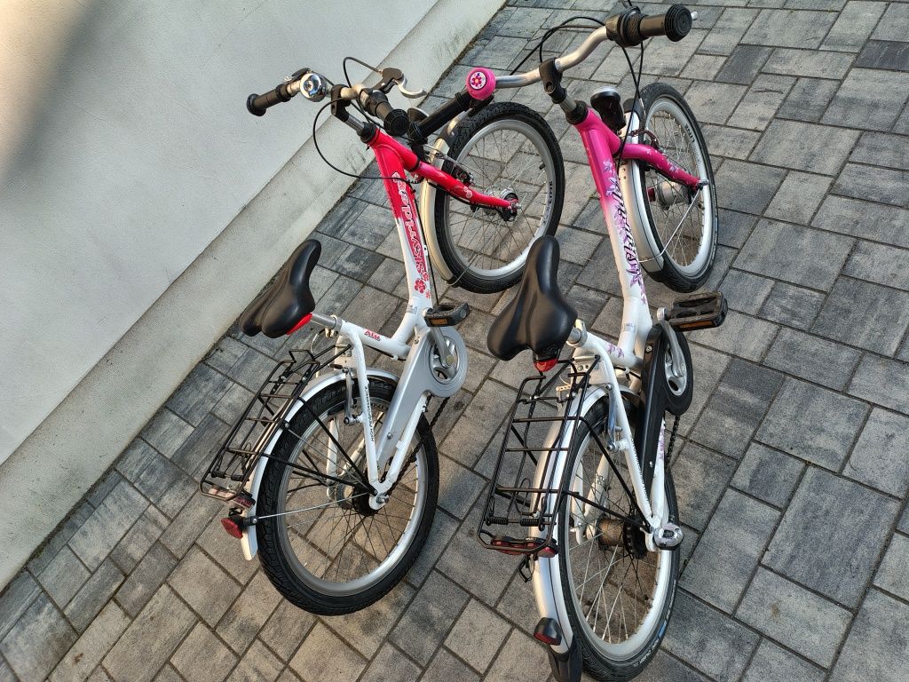 Rowery PUKY Skyride 20"/30cm Dla bliźniaczek