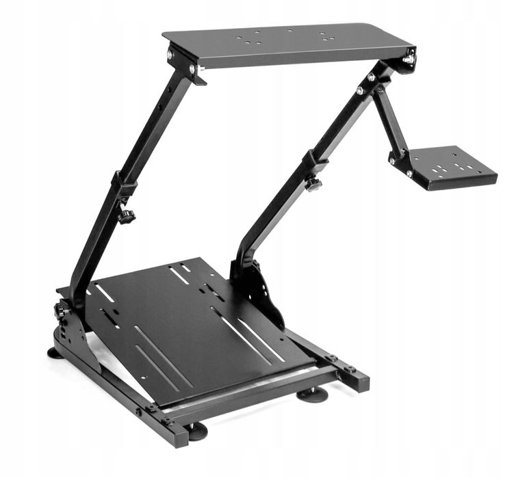 Regulowany i składany stojak na kierownicę do symulatorów kompatybilny