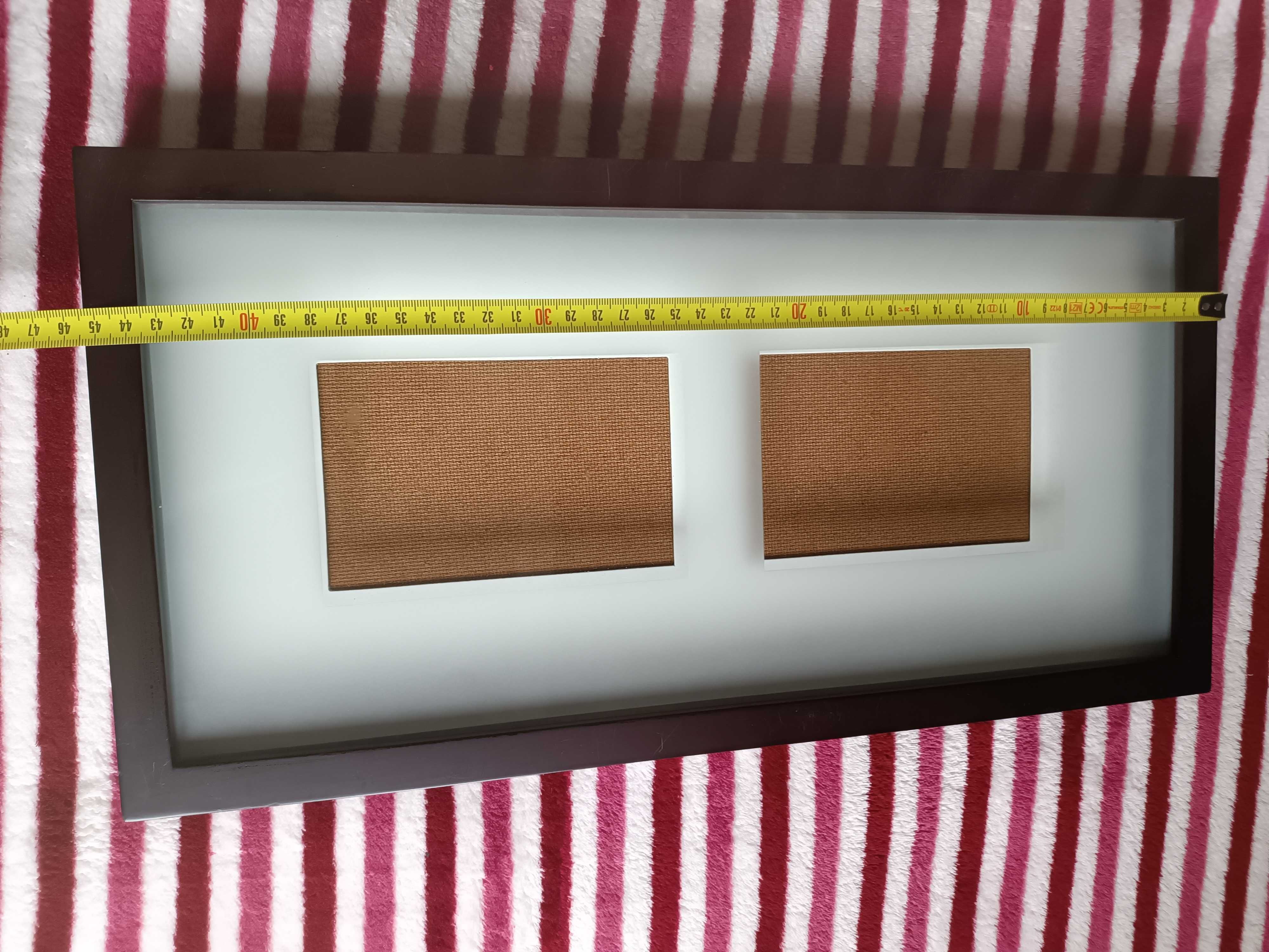 Conjunto de 3 molduras para 6 fotos usadas