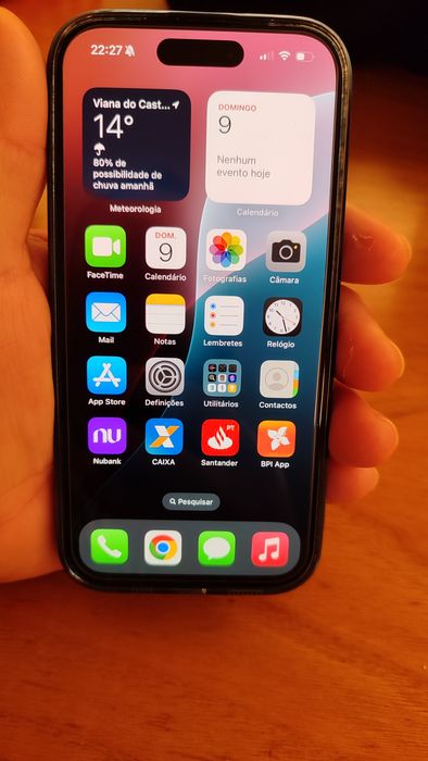 iPhone 15 Pró Azul