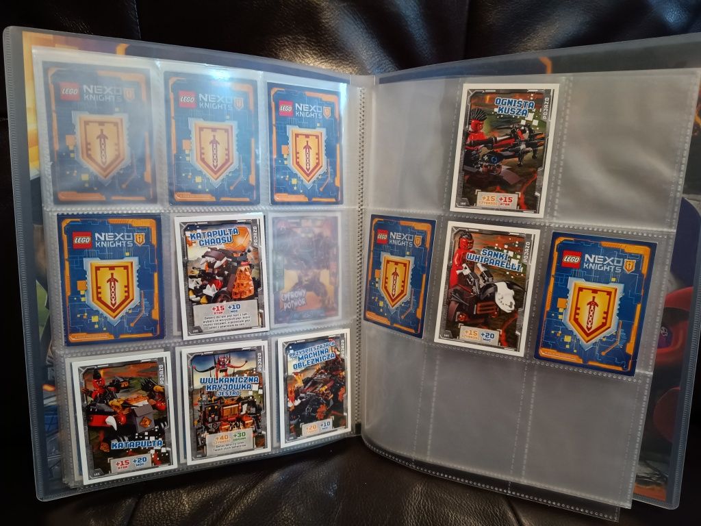 Album LEGO Nexo Knights + 37 niepowtarzających się kart