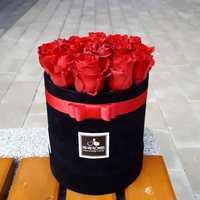 Wieczne róże Wieczna roza Łódź Kwiaty w pudełku Flowers box