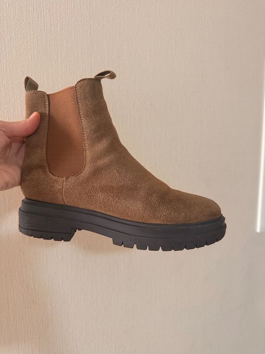 Чоботи жіночі зимові замша 36 р