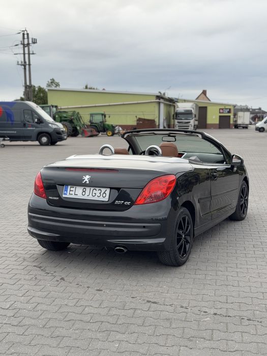 Autokomis TopCar! Peugeot 207cc/1.6 Benzyna/Sprawny Dach/Mały przebieg