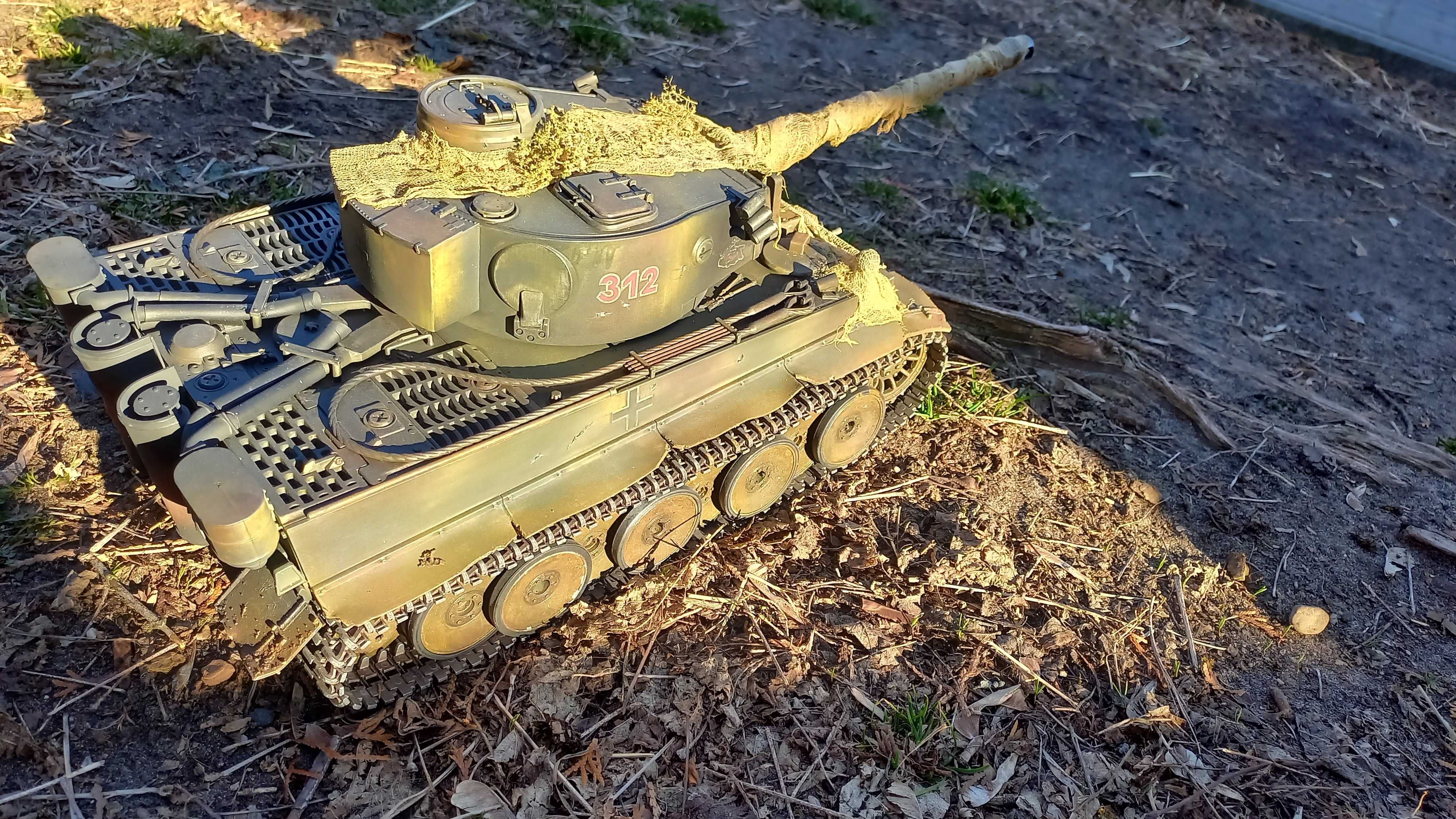 Czołg RC Tiger w skali 1/16 od Taigen