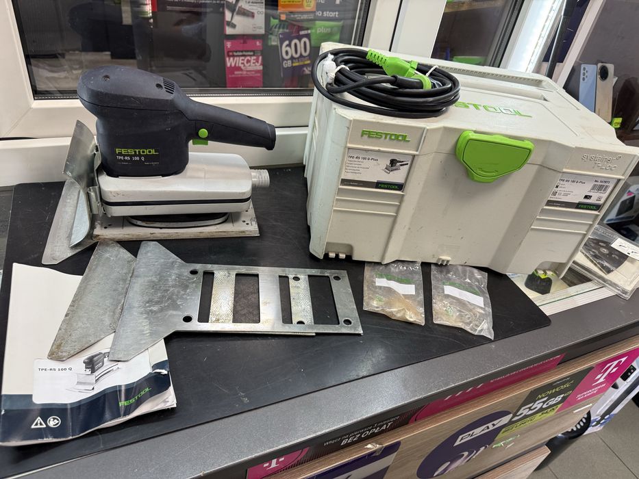 Maszyna do usuwania wykładzin Festool TPE-RS 100 Q-Plus, bdb stan