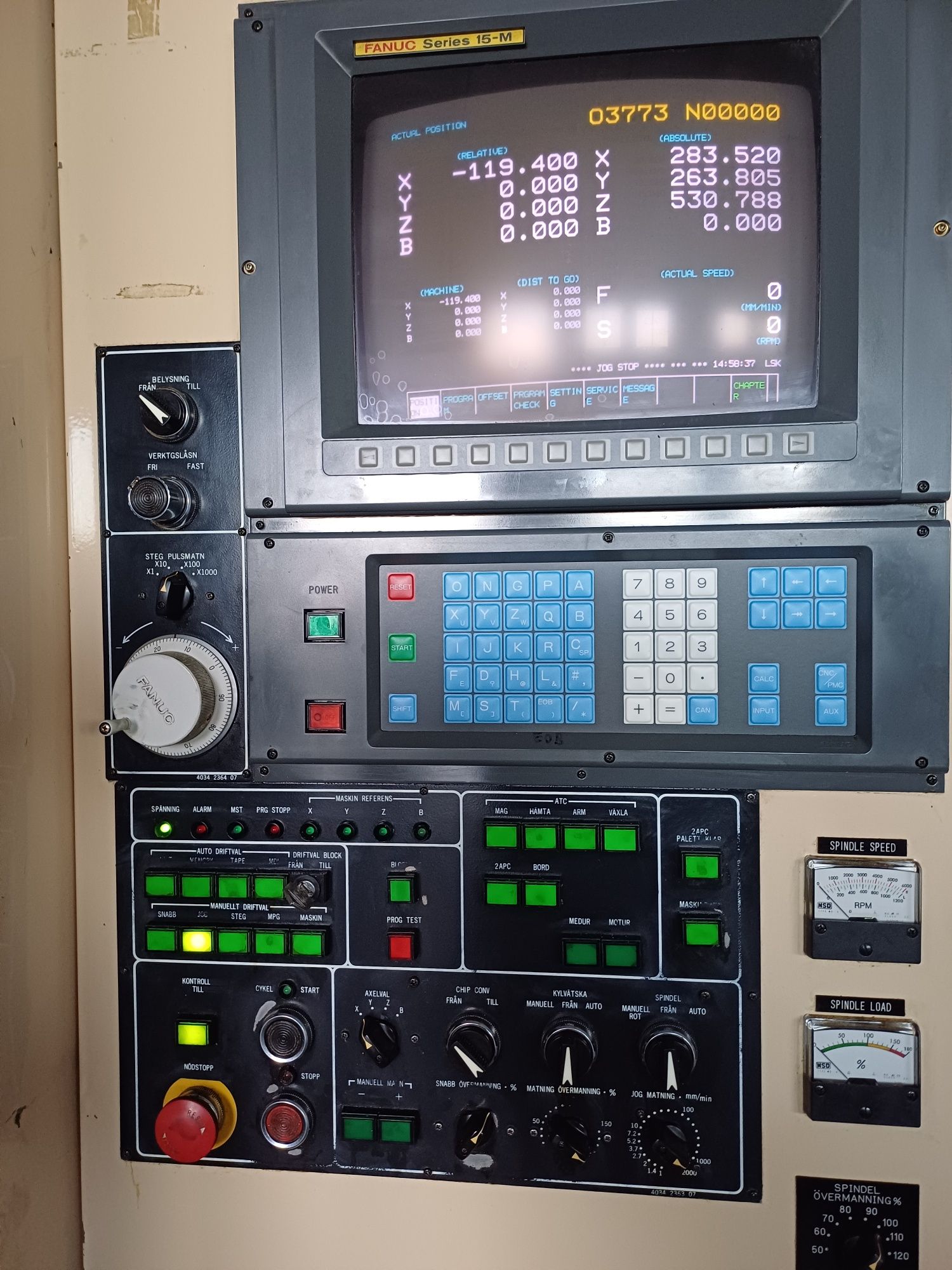 Frezarka cnc pozioma Niigata PN40 centrum obróbcze plus narzędzia