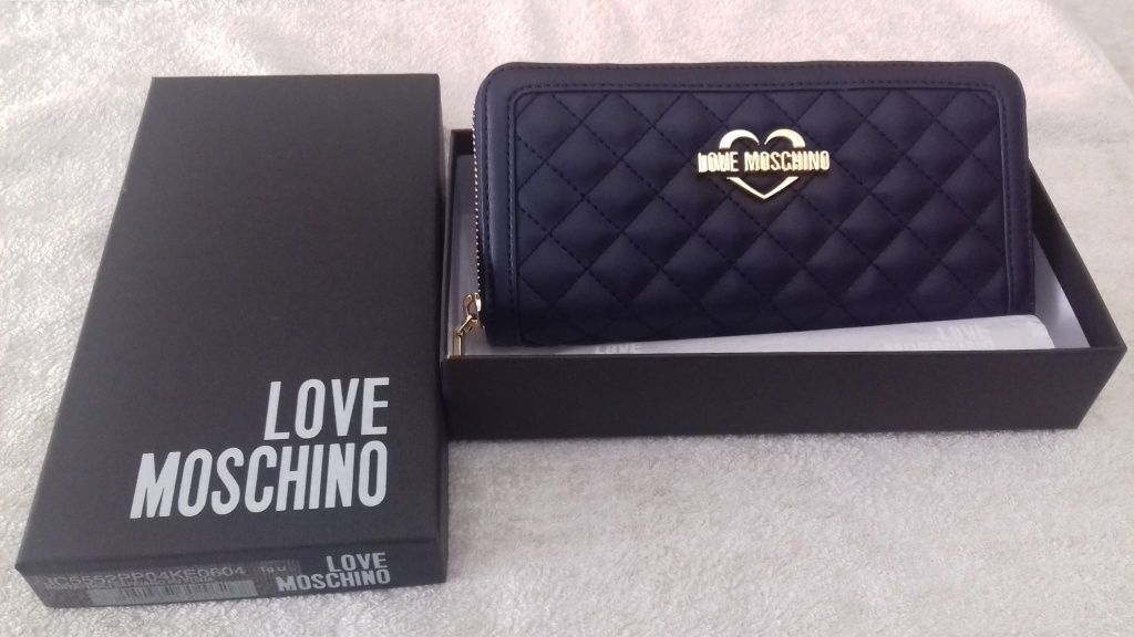 Carteira LOVE MOSCHINO original nova