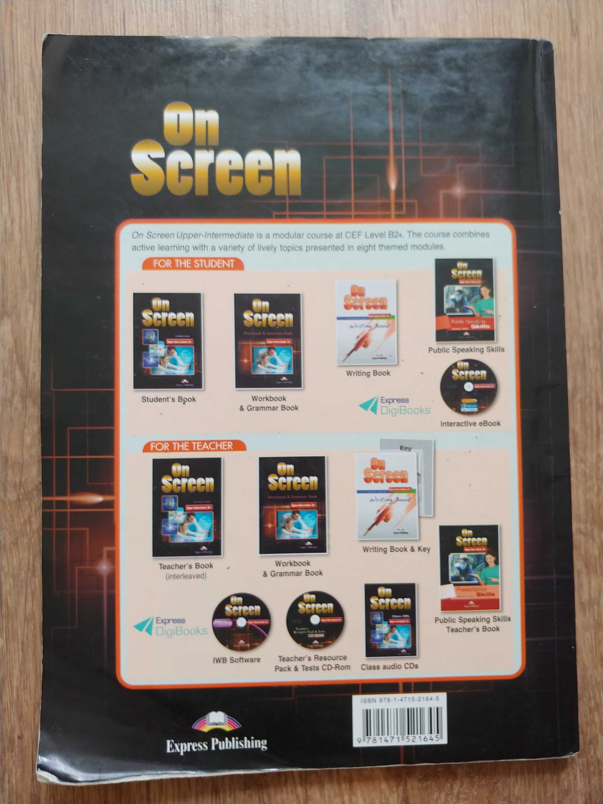 Zeszyt ćwiczeń On Screen Workbook & Grammar Book B2+ Wypełniony