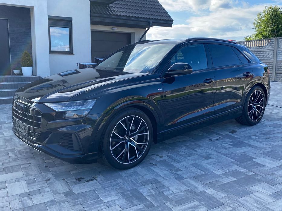 Audi Q8 3.0TFSI 340PS S line Led Matrix Oś Skrętna Kamery360 B&O