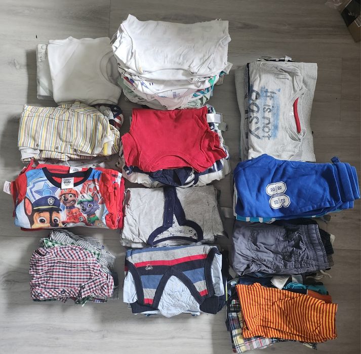 Paka ubran dla chłopca 86-92