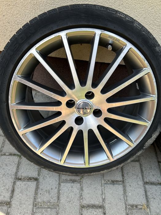 Felgi Borbet R18 4x100 + opony 255/40 – Opel Astra H