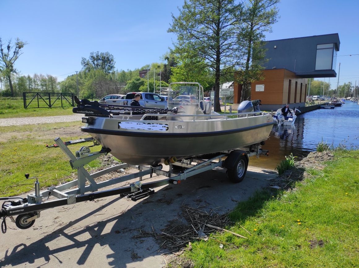 Aluminiowa łódź wędkarska Gomar 500