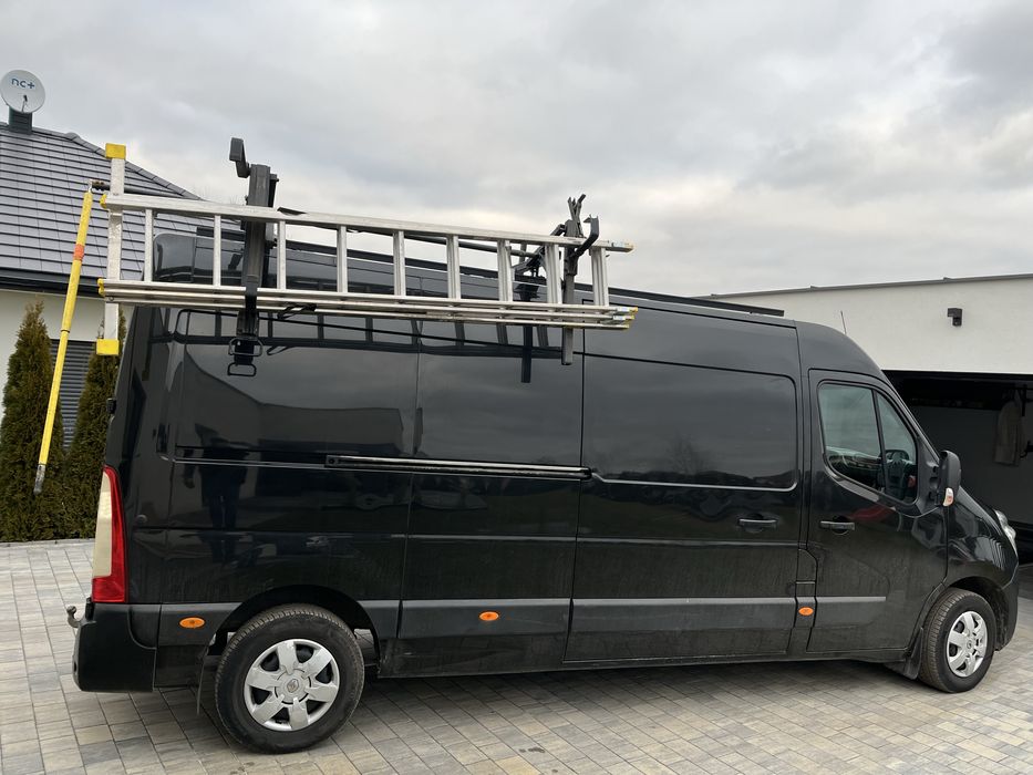 Bagaznik, uchwyt opuszczany na drabine, wieszak do busa