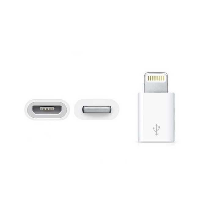 Przejściówka adapter micro USB do lightning iphone