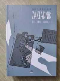 Komiks "Zakładnik historia ucieczki" Guy Delisle