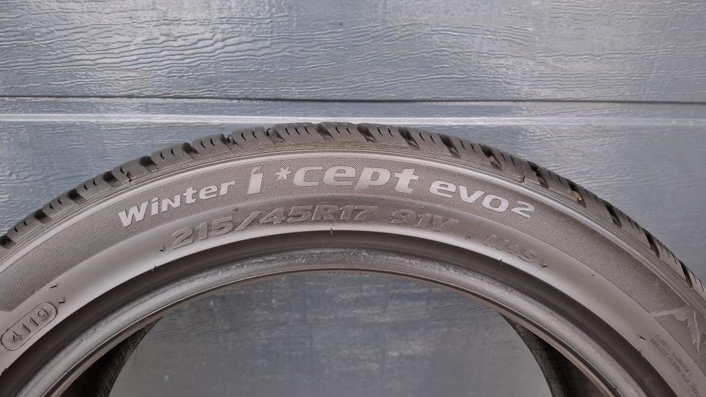 Hankook 215/45 R17 Winter 6.3 mm
