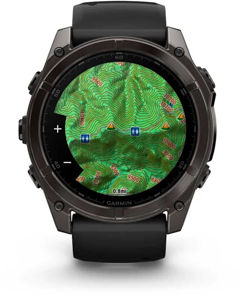 Garmin Fenix 8 47mm AMOLED Sapphire Carbon Gray DLC Titanium