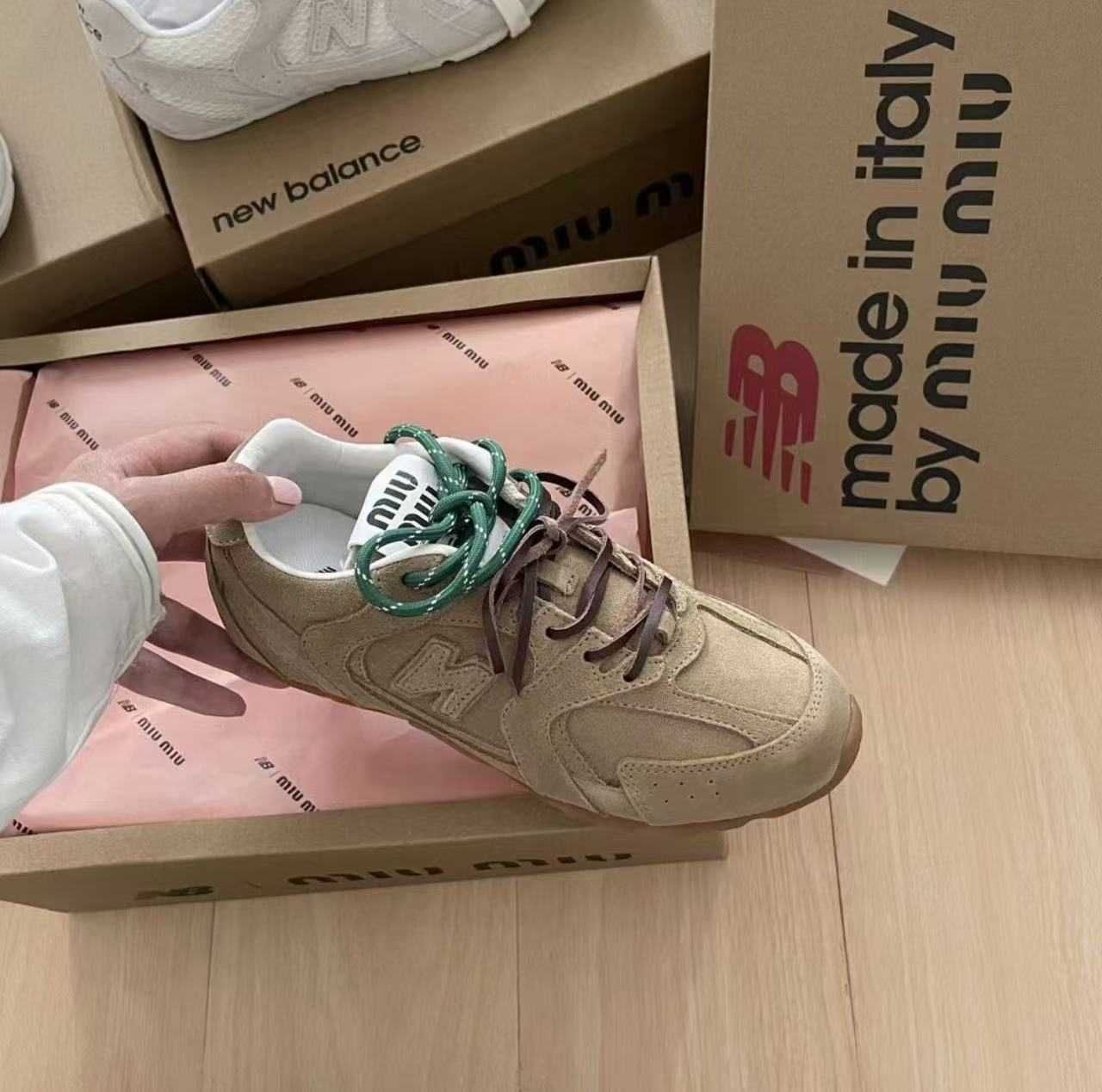 Buty NewBalance x  MIU MIU Moda Obuwie sportowe rozmiar.37