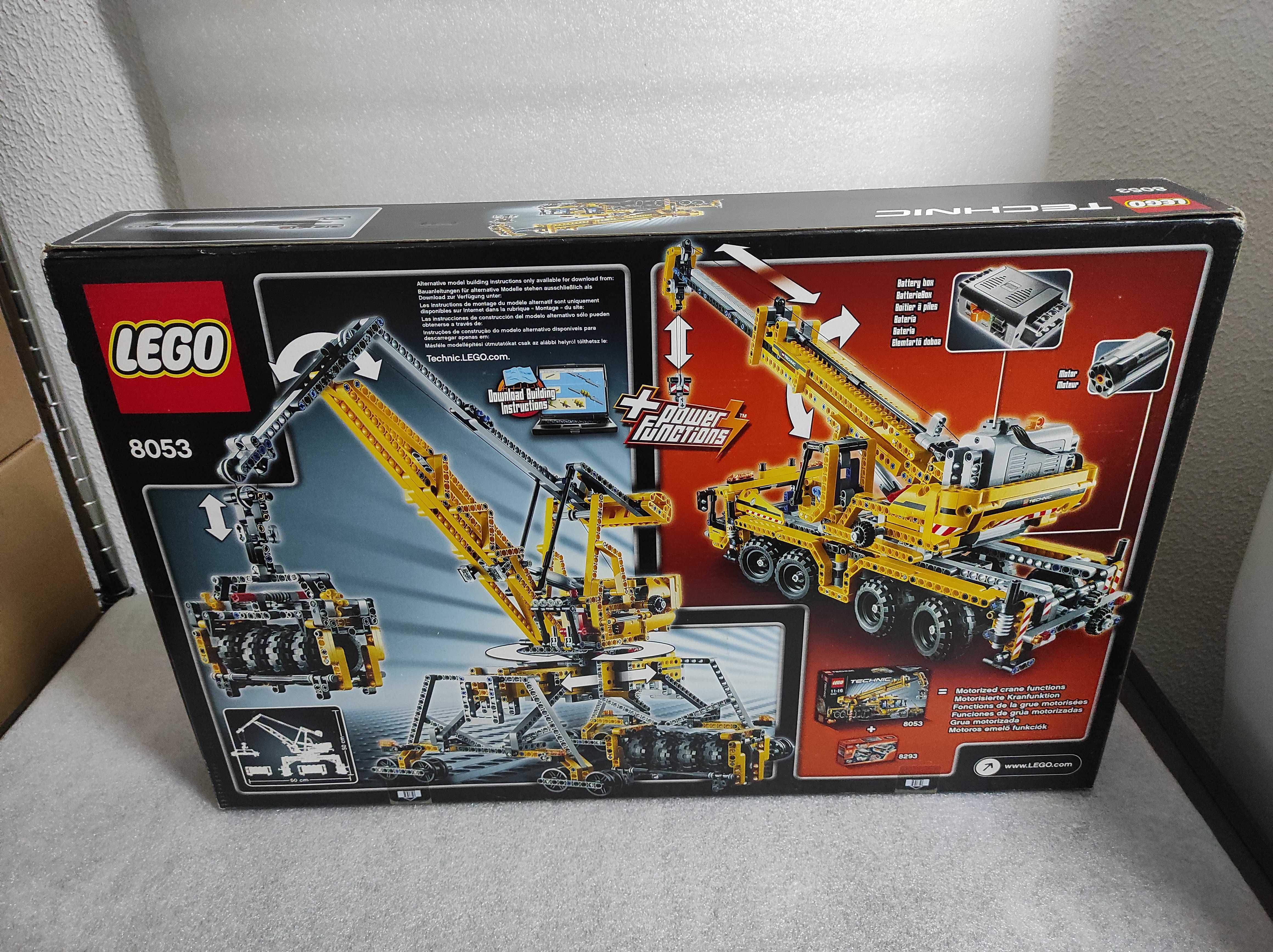 LEGO 8053 Mobile Crane Technic Grua Novo e Selado 2010 Descontinuado