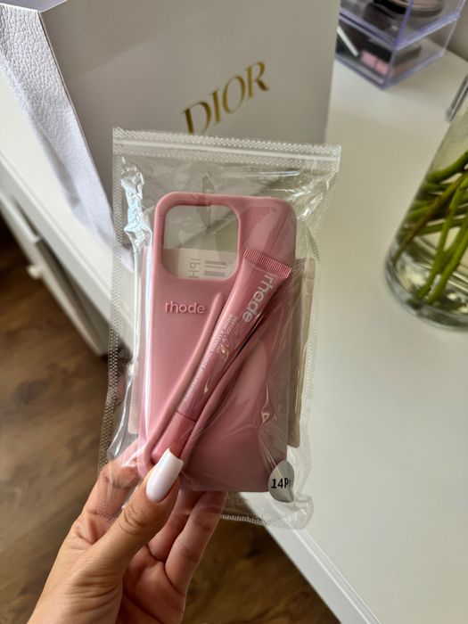 Чехол на iPhone 14Pro rhode з блиском