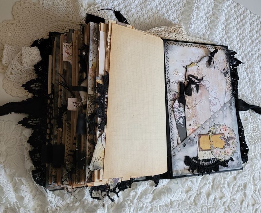 Album, notes, pamiętnik,  junk journal