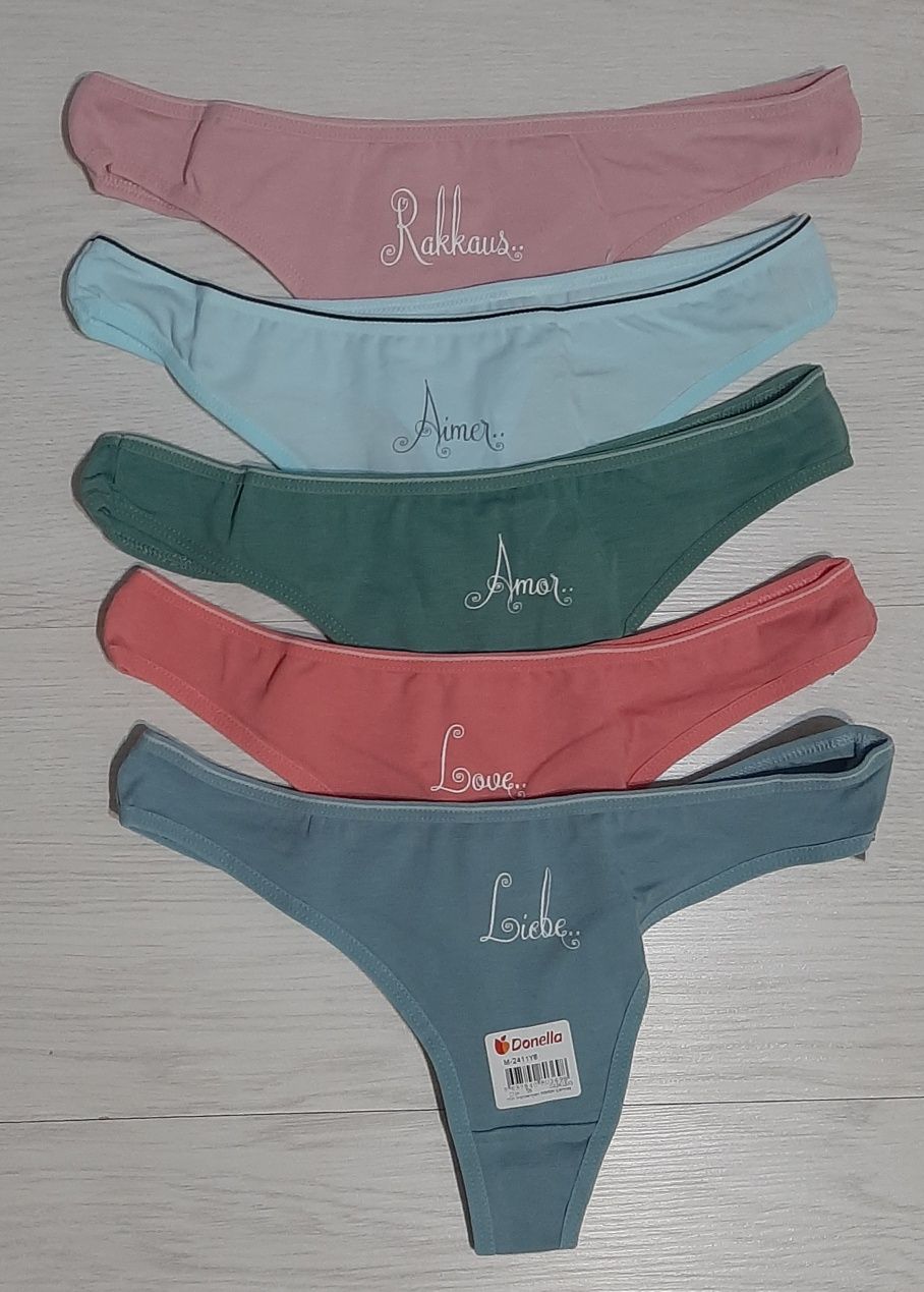 Трусики жіночі стрінгі M L XL Donella Туреччина