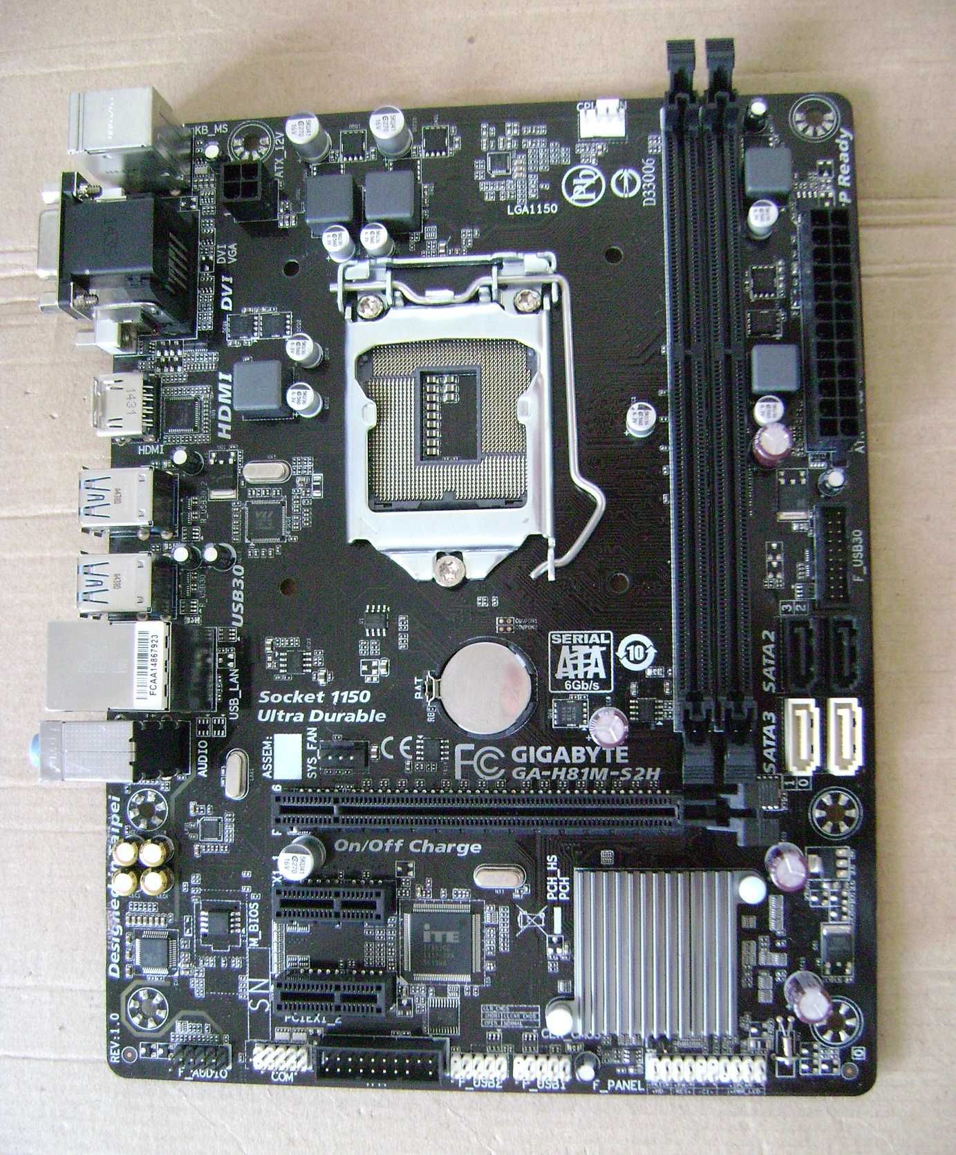 GIGABYTE GA-H81M-S2H LGA.1150 i3/i5/i7 - sprawna
