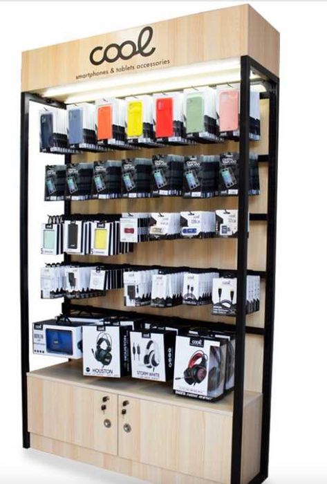 Expositor Madeira Grande para Acessórios