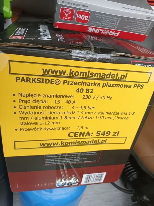 Plazma Parkside pps 40 b2 Nowe Komis Madej Sc