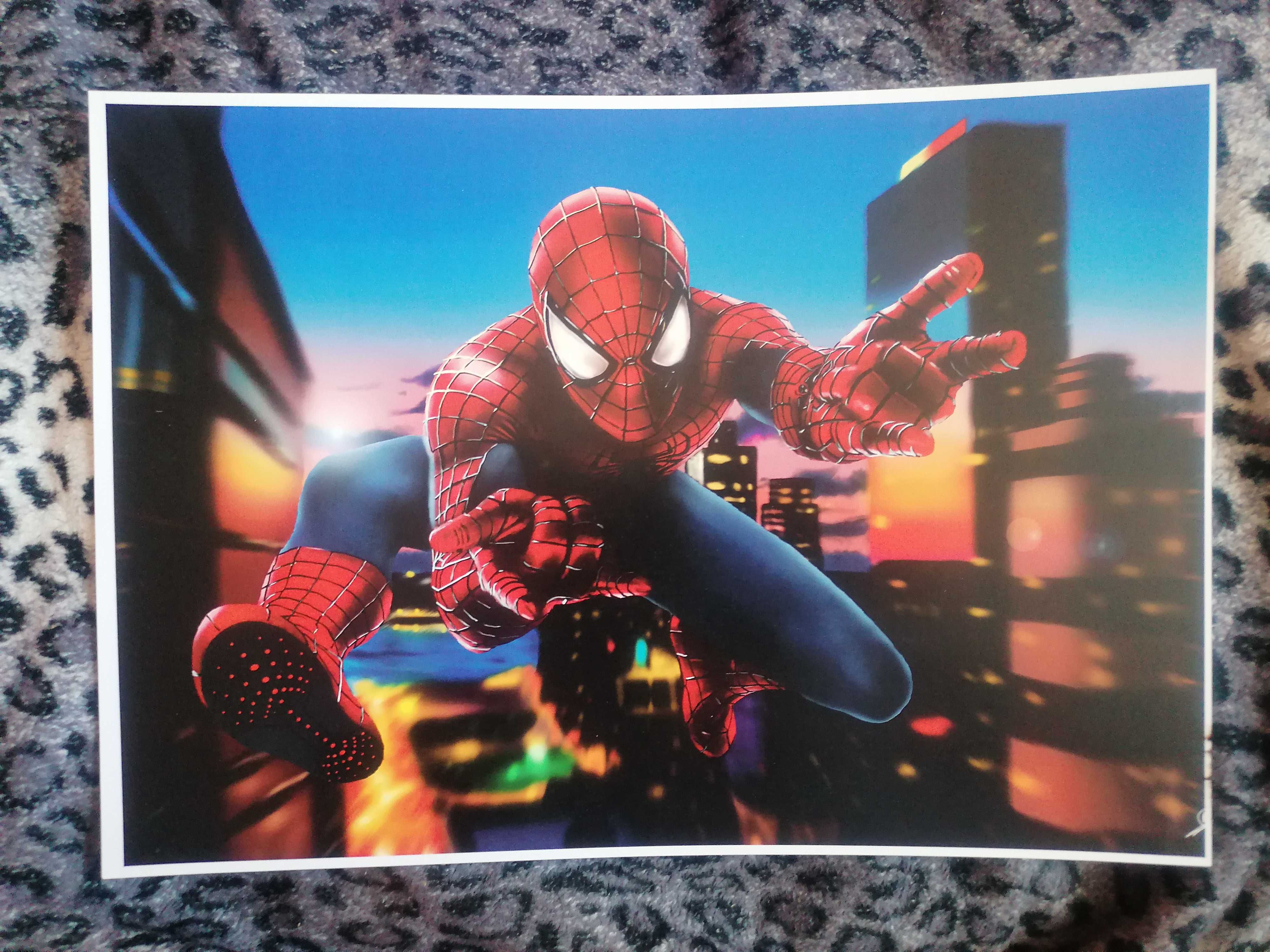 Spider Man plakat Marvel duży A3 poster Spider-Man prezent