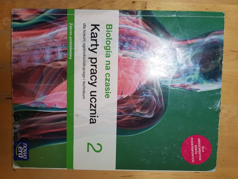Karty pracy Biologia na czasie 2 Nowa Era zakres podstawowy