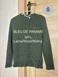 Zielony wełniany sweter Bleu De Paname , 50% WOOL, rozmiar S