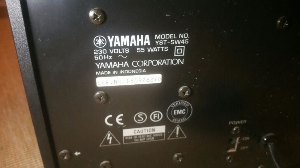 Subwoofer Yamaha YST-SW45