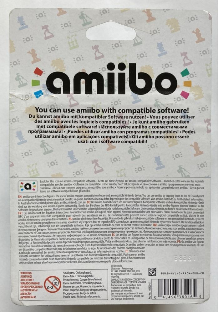 Amiibo Cloud P2 - Novo Selado caixa com dano