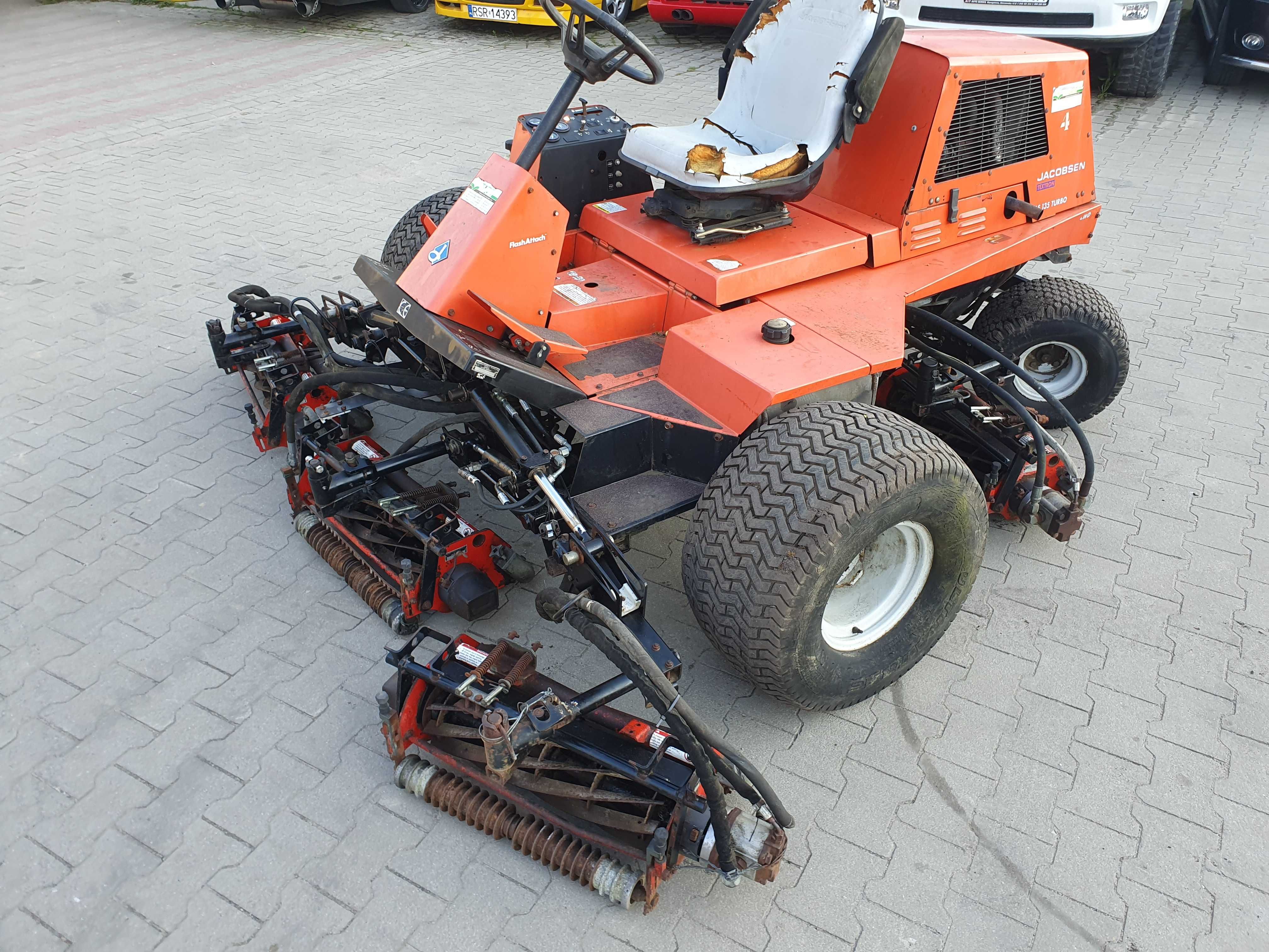 kosiarka Jacobsen LF 135 turbo wrzecionowa do trawy części