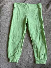 Spodnie zielone dresowe